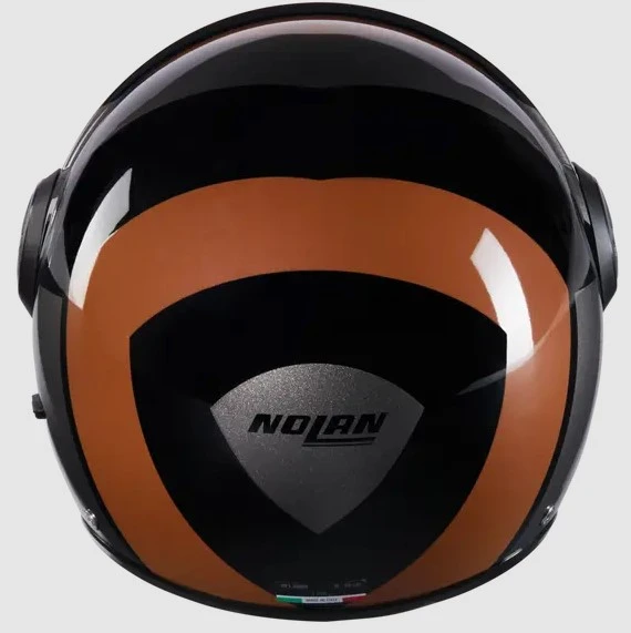 NOLAN N21 VISOR 06 TANGENTE 352 CAMLI YARIM KASK - Resim 5