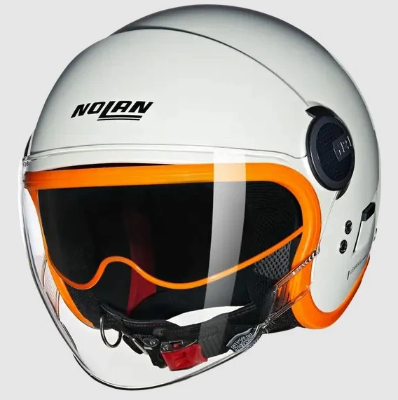 NOLAN N21 VISOR 06 OCIO 347 CAMLI YARIM KASK - Resim 4