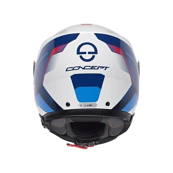 Schuberth Concept Tracer Blue - Resim 2