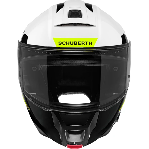 Schuberth C5 Eclipse Yellow Kask - Resim 2