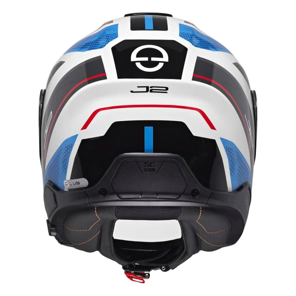 Schuberth J2 Sigma Blue Kask - Resim 3