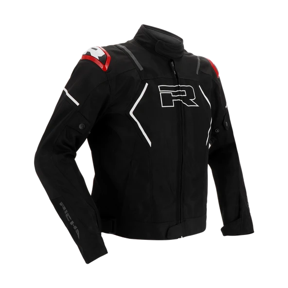 RICHA VENDETTA MESH MOTOSİKLET KORUMALI MONT SİYAH KIRMIZI ürün görseli
