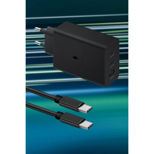 BUFFER® 65W Hızlı Şarj Edebilen TYPE C uçlu Şarj Aleti - 6