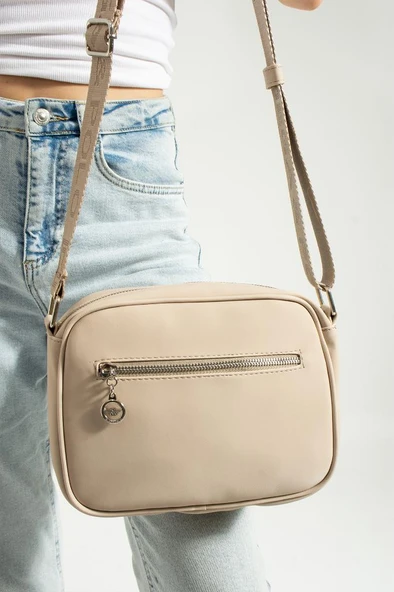 Kadın Postacı Çanta 23*18 Cm Çapraz Askılı Omuz Çantası Mega Bag Günlük Kullanıma Uygun - Resim 12