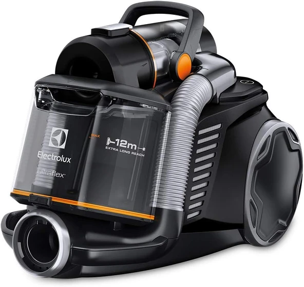 Electrolux Ultra Flex EUFC82EB 650 W Toz Torbasız Elektrikli Süpürge - Resim 2