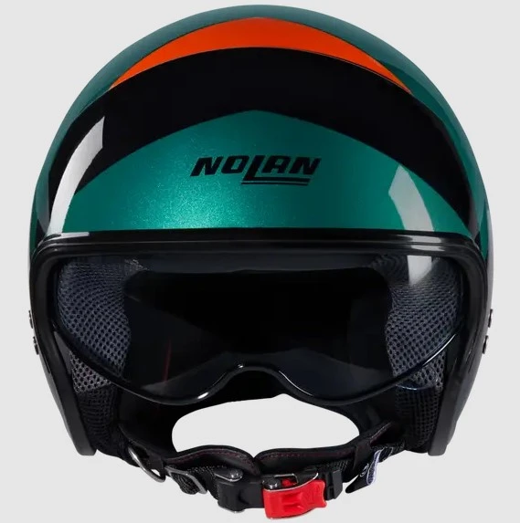 NOLAN N21 06 TANGENTE 347 GÜNEŞ CAMLI YARIM KASK - Resim 2