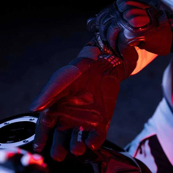 SPIDI NKD H2OUT ELDİVEN SİYAH - Resim 4