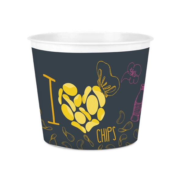 Popcorn Mısır Kovası Dekoratif - 5