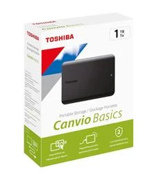 Toshiba 1TB Canvio Basic 2.5" Gen1 USB 3.2 Harici Harddisk (HDTB510EK3AA) - Resim 4