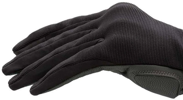 TUCANO URBANO GUANTI EDEN LADY YAZLIK DERİ ELDİVEN SİYAH GRİ - Resim 4