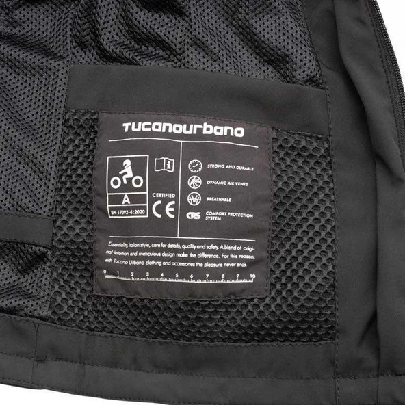 TUCANO URBANO URBAN NETWORK LADY YAZLIK CEKET SİYAH - Resim 4