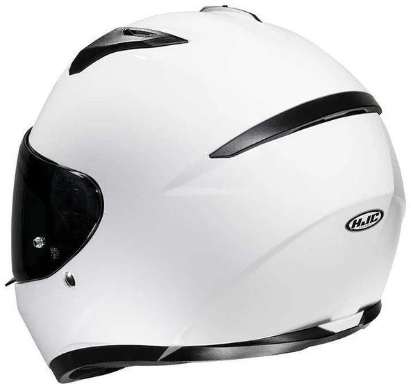 HJC C10 KASK BEYAZ - Resim 2