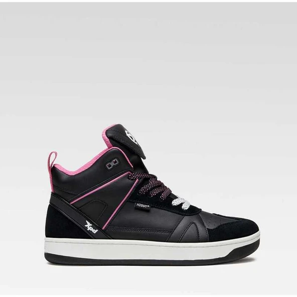 XPD MOTO-1 DERİ LADY H2OUT SNEAKERS SİYAH - Resim 3