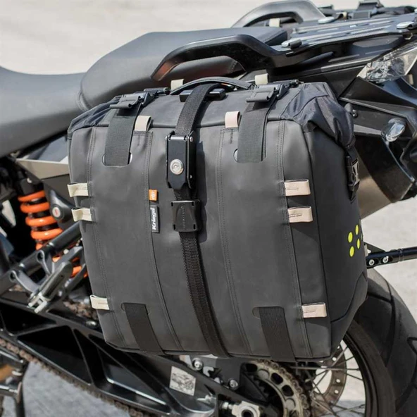 KRIEGA STEELCORE GÜVENLİK KAYIŞI PORTAKAL - Resim 4