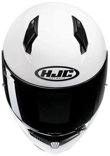 HJC C10 KASK BEYAZ - Resim 3