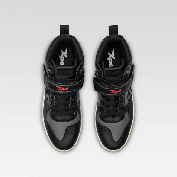 XPD MOTO PRO SNEAKERS ANTRASİT KIRMIZI - Resim 6