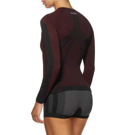 SIX2 TS2 4 MEVSİM TERMAL UZUN KOLLU T-SHIRT KOYU KIRMIZI - Resim 6