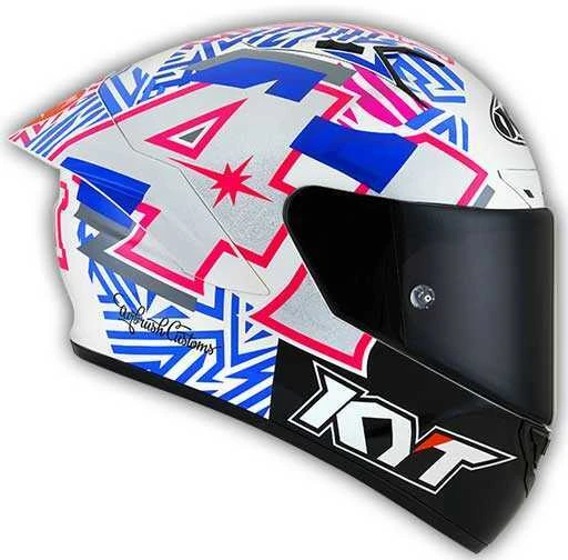 KYT NZ RACE KASK ESPARGARO - Resim 5