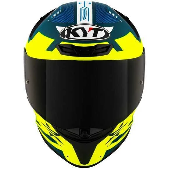 KYT TT-REVO KASK FUSELAGE MATT YELLOW - Resim 4