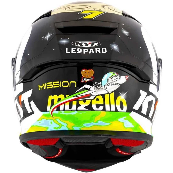 KYT R2R KASK MAX FOGGIA MUGELLO 2022 EDITION - Resim 8