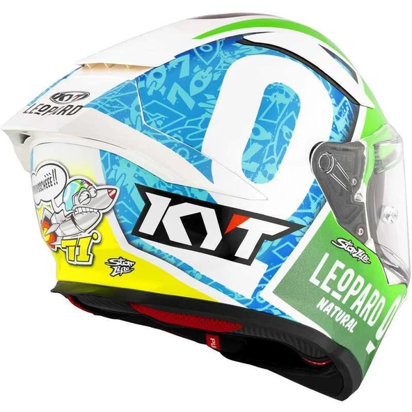 KYT R2R KASK MAX FOGGIA MISANO 2021 EDITION - Resim 7