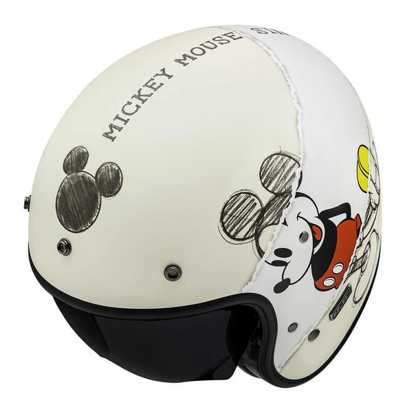 HJC V31 KASK DISNEY MICKEY SKETCH MC1SF - Resim 7