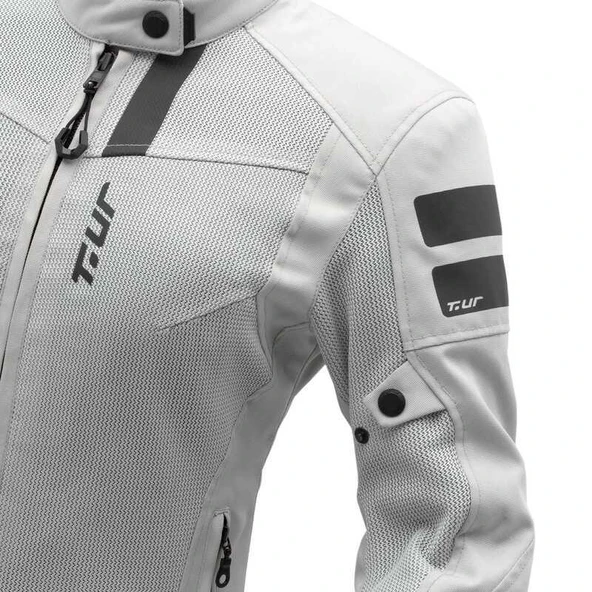 T.UR ELBA LADY YAZLIK CEKET BUZ MAVİSİ - Resim 4