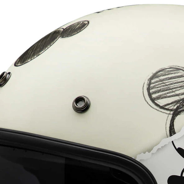 HJC V31 KASK DISNEY MICKEY SKETCH MC1SF - Resim 6