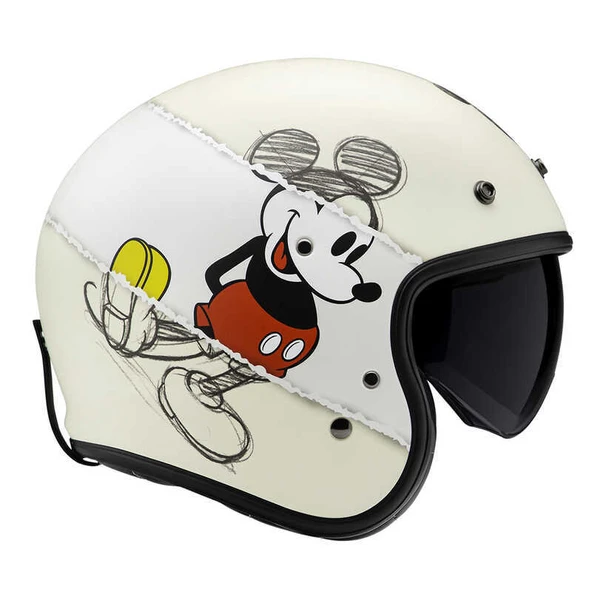 HJC V31 KASK DISNEY MICKEY SKETCH MC1SF - Resim 8