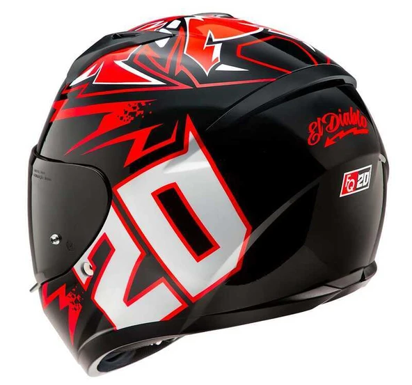 HJC C10 KASK DIABLO MASK MC1 - Resim 2