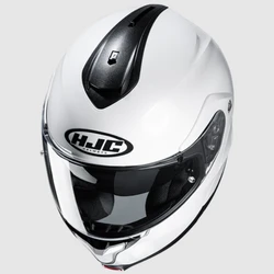 HJC C91N KASK İNCİ BEYAZI - Resim 2