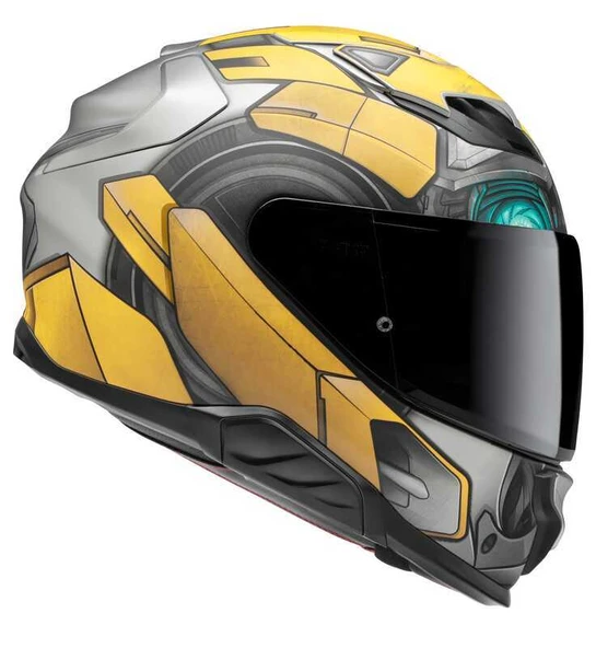 HJC F71 KASK BUMBLEBEE HASBRO MC3SF - Resim 3