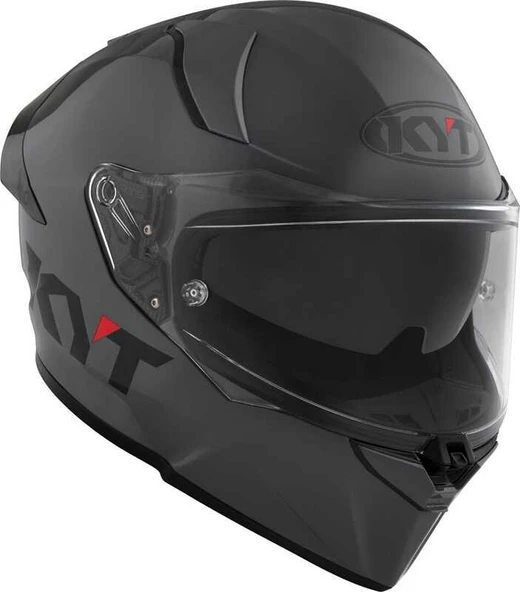 KYT R2R KASK PLAIN GRL GREY - Resim 2