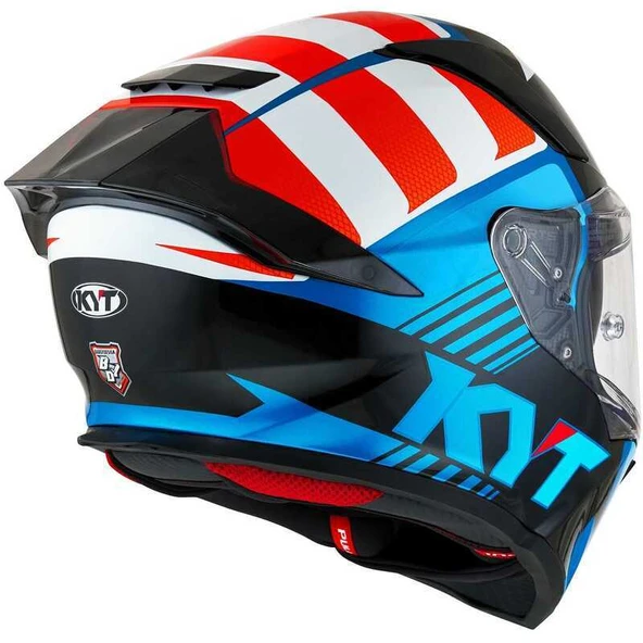 KYT R2R KASK STRAIGHT - Resim 5
