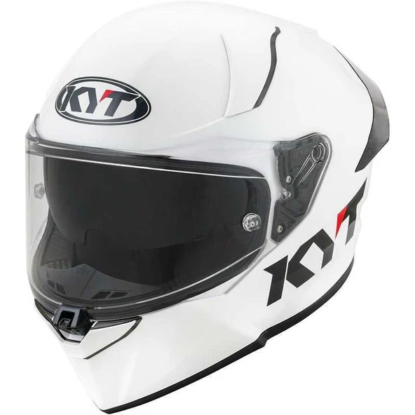 KYT R2R KASK PLAIN WHITE ürün görseli