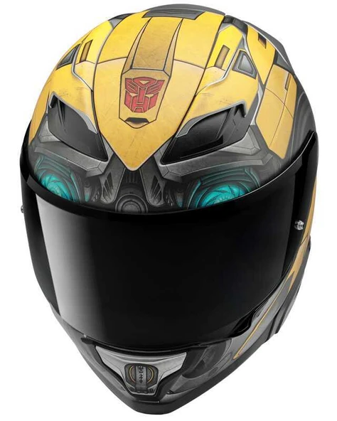 HJC F71 KASK BUMBLEBEE HASBRO MC3SF - Resim 4