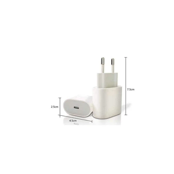 Apple Samsung Orjinal 20 Watt Type-c Pd Hızlı Şarj Başlık Adaptör Garantili - 6
