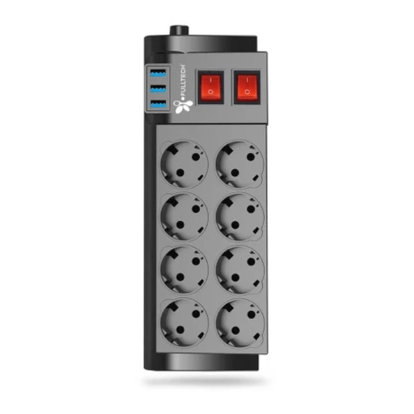 Ftr-08 8’li Termal Akım Korumalı Priz - 2