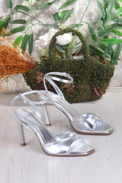 Fort 018-101 Fls Cilt Bilekten Bağlı Tek Bant Topuklu Ayakkabı - Resim 12