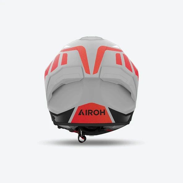 AIROH MATRYX RIDER RED MATT KASK - Resim 2