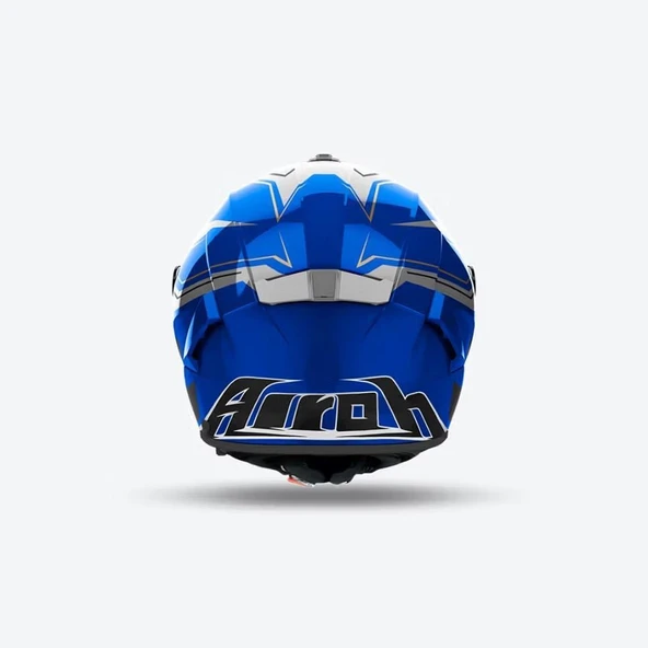 AIROH SPARK 2 DART BLUE GLOSS KASK - Resim 3
