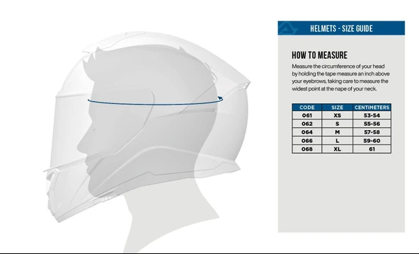 AIROH COMMANDER 2 REVEAL BLUE RED GLOSS KASK - Resim 4