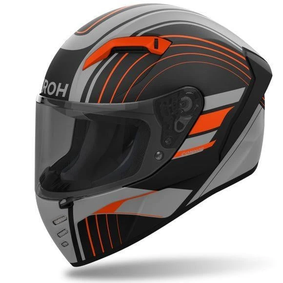 AIROH CONNOR ACHIEVE ORANGE MATT KASK ürün görseli