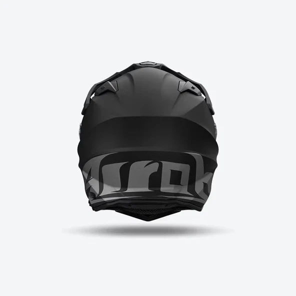 AIROH COMMANDER 2 BLACK MATT KASK - Resim 3
