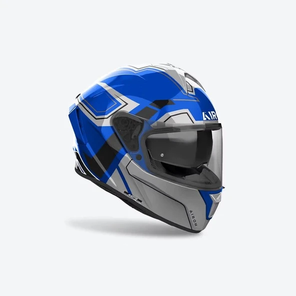 AIROH SPARK 2 DART BLUE GLOSS KASK - Resim 2