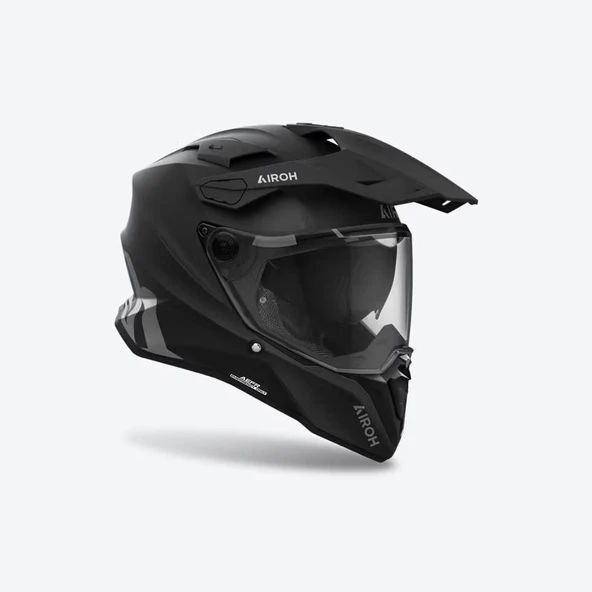 AIROH COMMANDER 2 BLACK MATT KASK - Resim 2