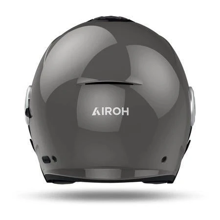 AIROH HELYOS DARK GREY GLOSS KASK - Resim 4