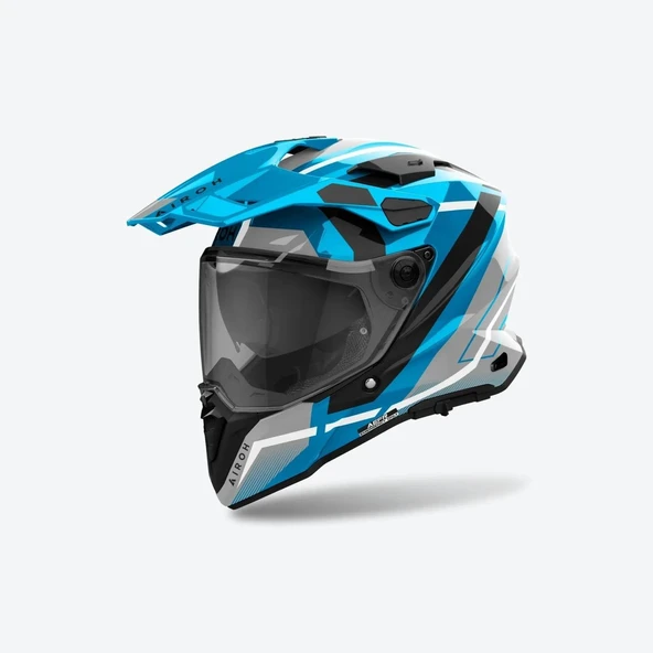AIROH COMMANDER 2 MAVICK CERULEAN BLUE KASK ürün görseli