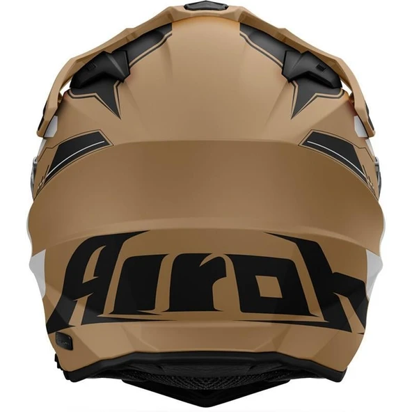 AIROH COMMANDER 2 REVEAL SAND MATT KASK - Resim 4
