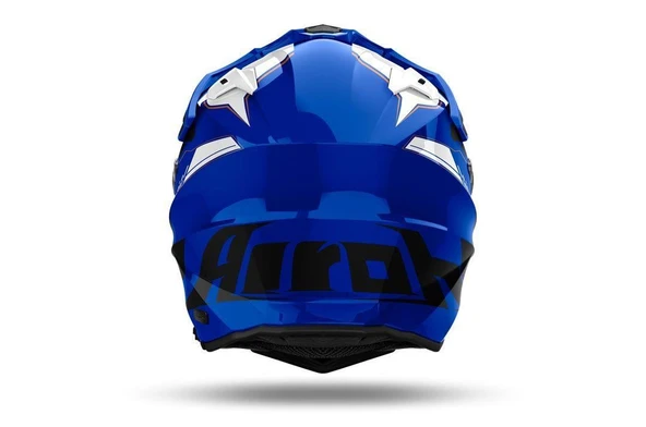 AIROH COMMANDER 2 REVEAL BLUE GLOSS KASK - Resim 3